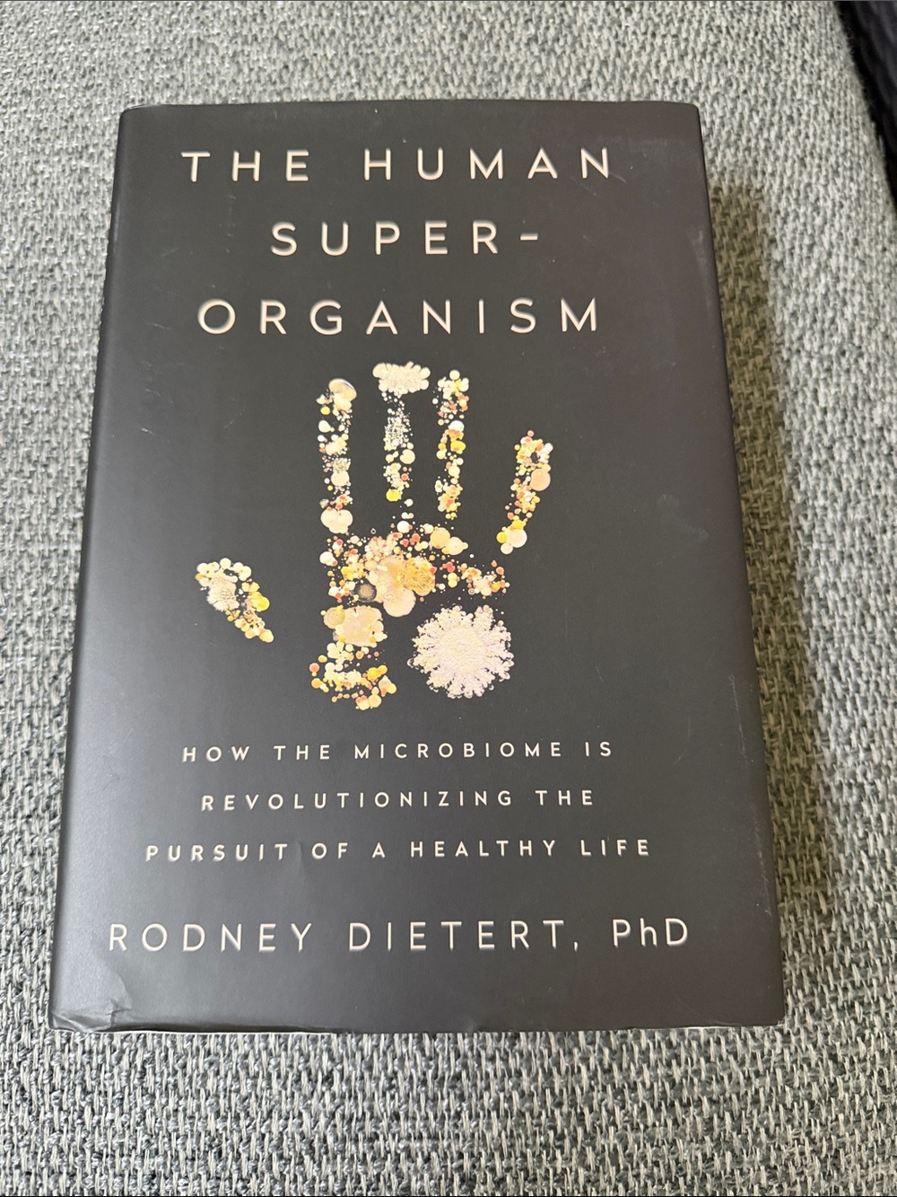 The Human Super-Organism Hardcover Coffee Table Book - Black